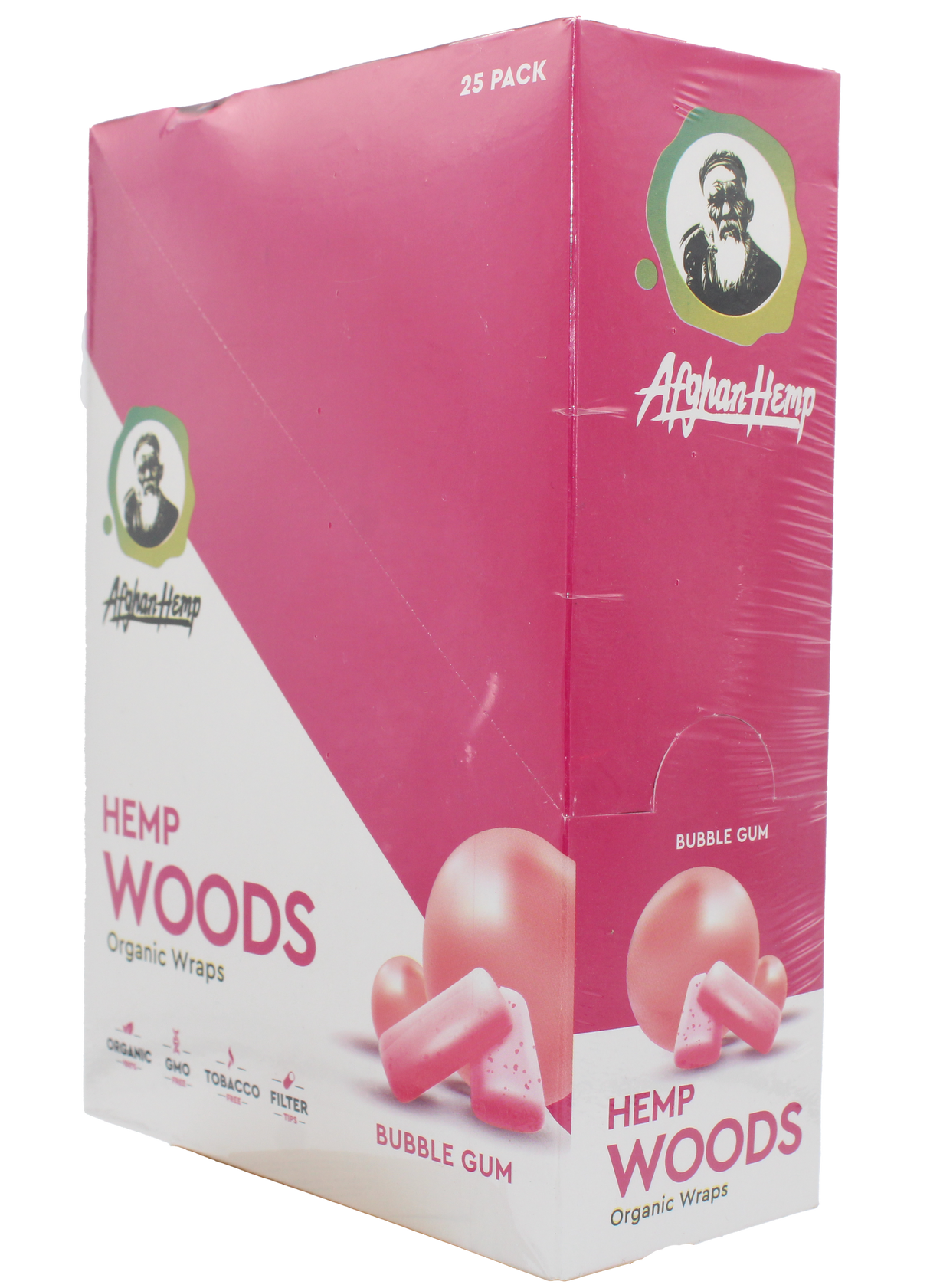 Afghan Hemp Woods Herbal Wraps 2ct 25pk