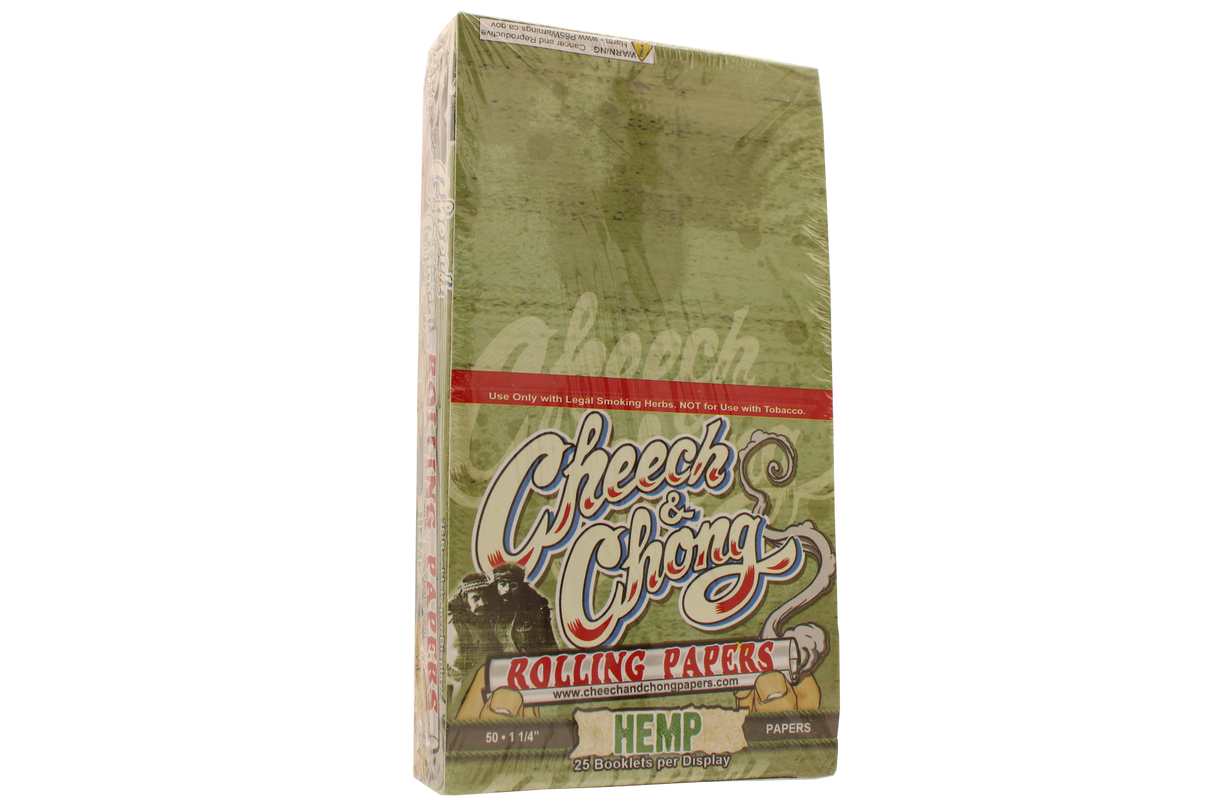 Cheech and Chong 1 1/4 Hemp Rolling Papers 50ct 25pk