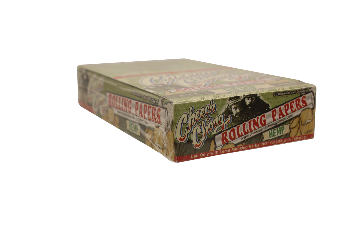 Cheech and Chong 1 1/4 Hemp Rolling Papers 50ct 25pk