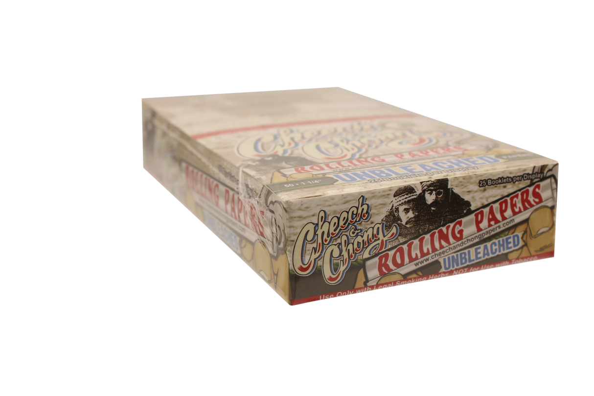 Cheech and Chong 1 1/4 Hemp Rolling Papers 50ct 25pk