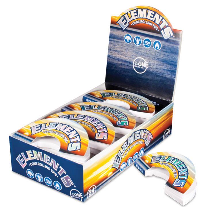 Elements Perfecto Cone Filter Tips  24ct