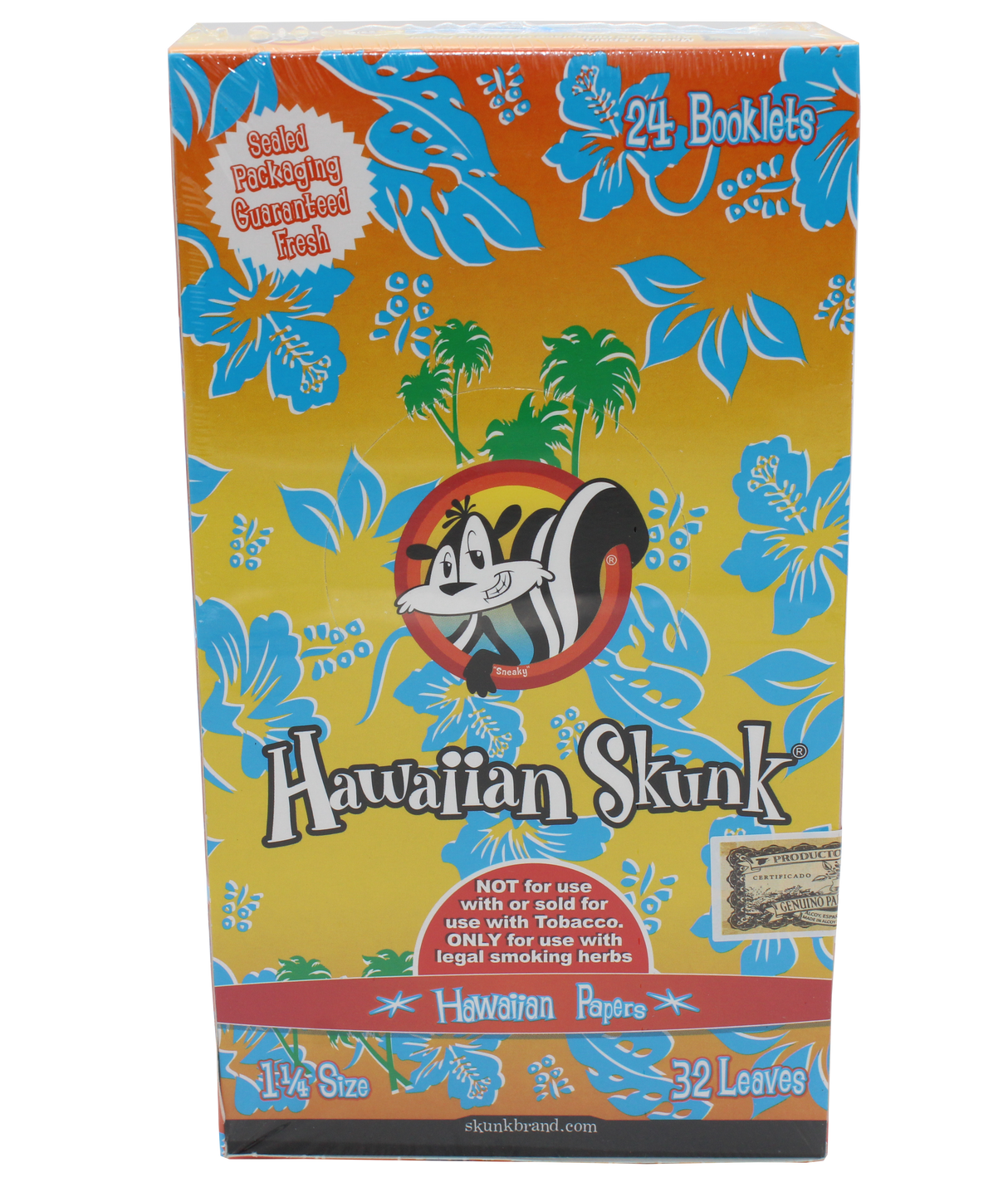 Skunk 1 1/4 Papers 32ct 24pk