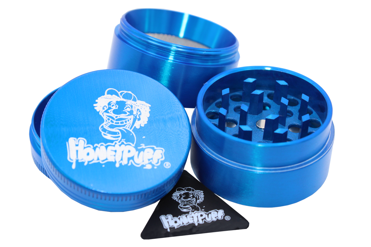Honeypuff 50mm Aluminum Mixed Color Herb Grinder