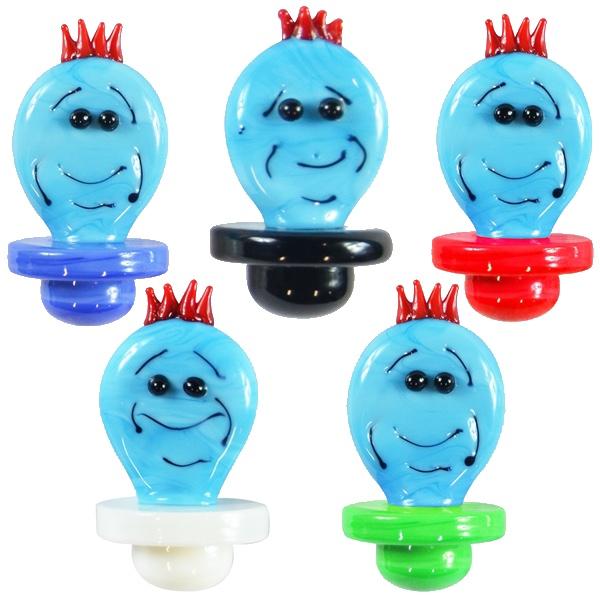 Mr Meeseeks - Glass Carb Cap 2 Ct