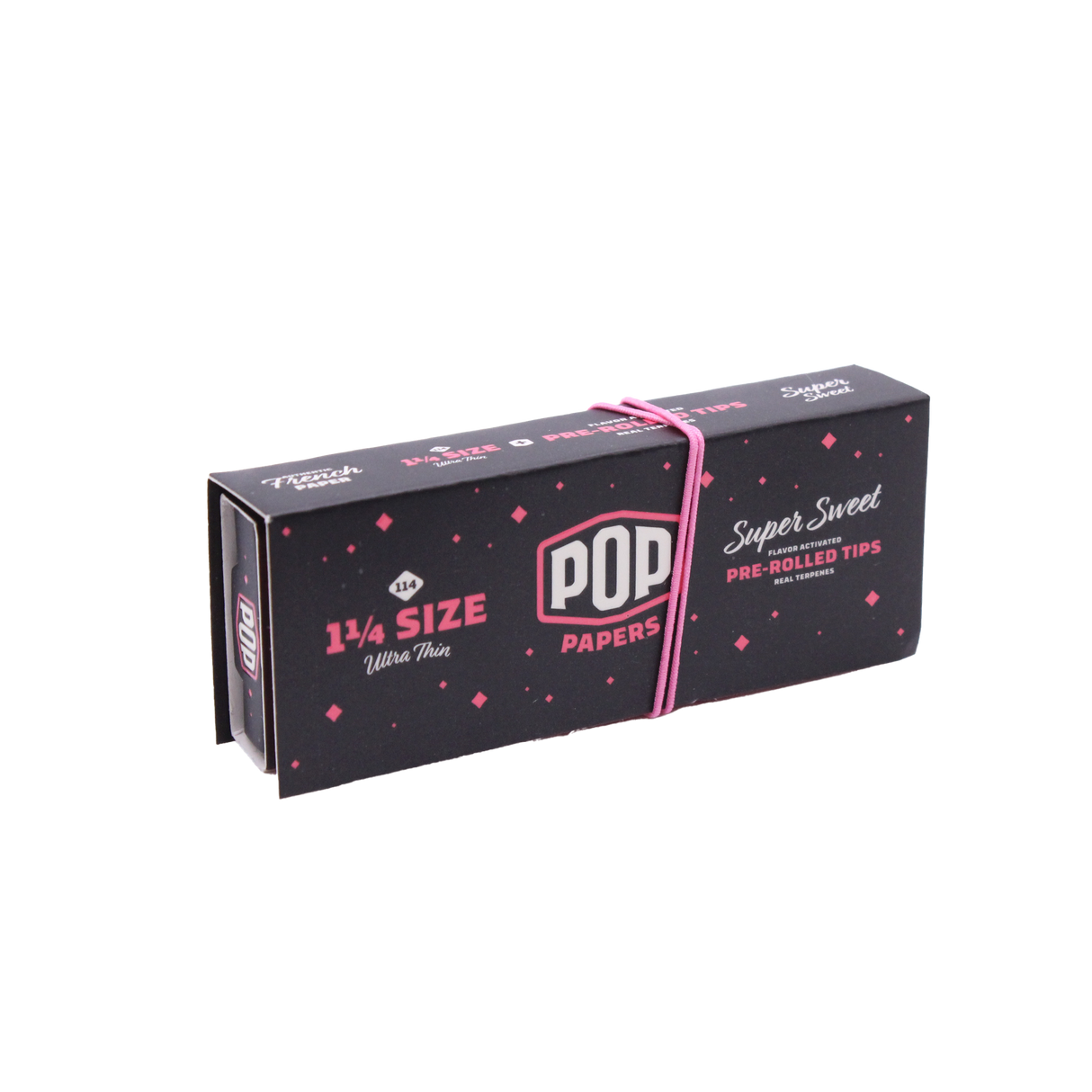 POP 1 1/4 Rolling Papers and Tips 24ct 24pk