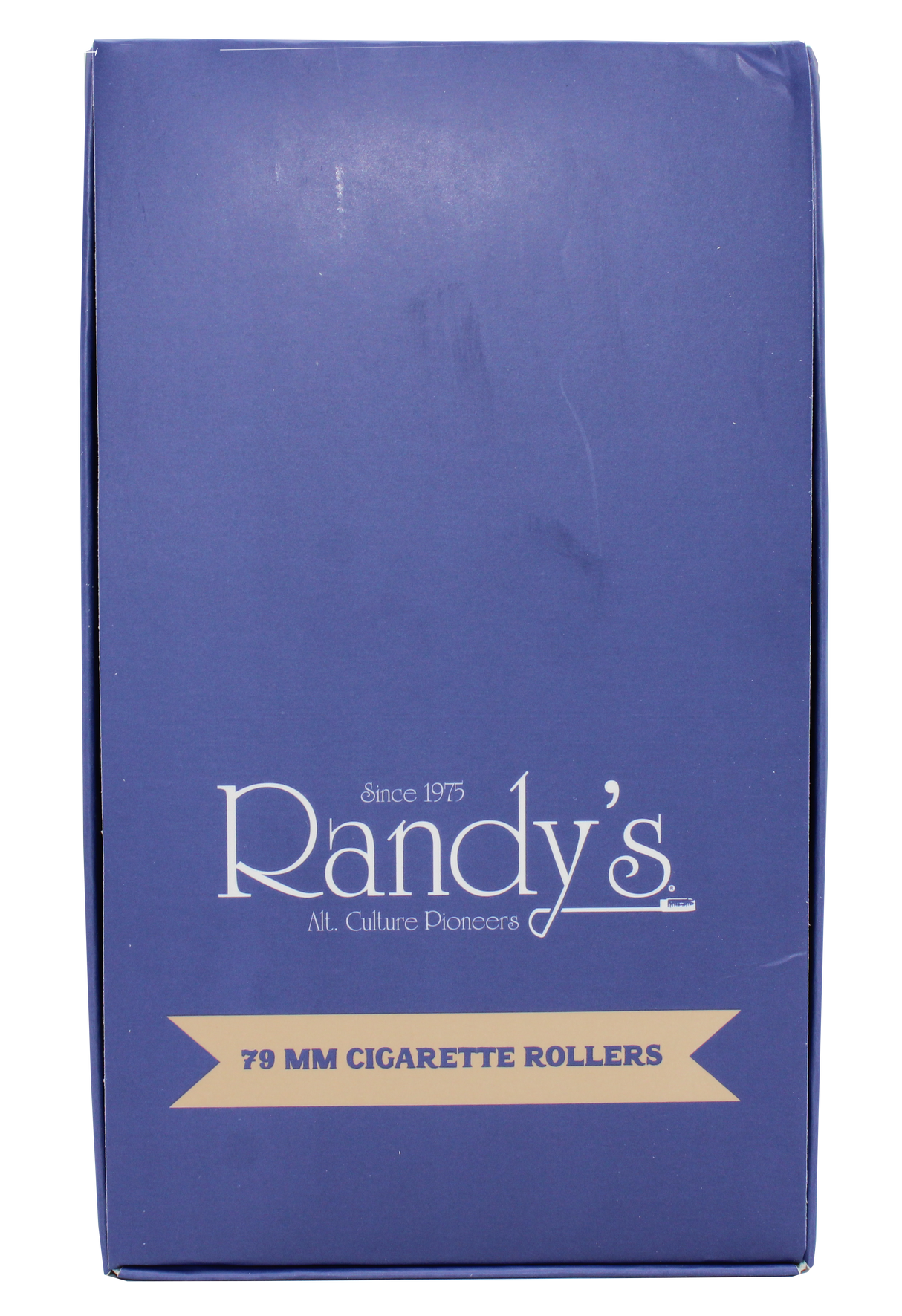 top view of the Randy's 79mm rolling machine display box. A simple but effective rolling machine providing the perfect roll consistently.