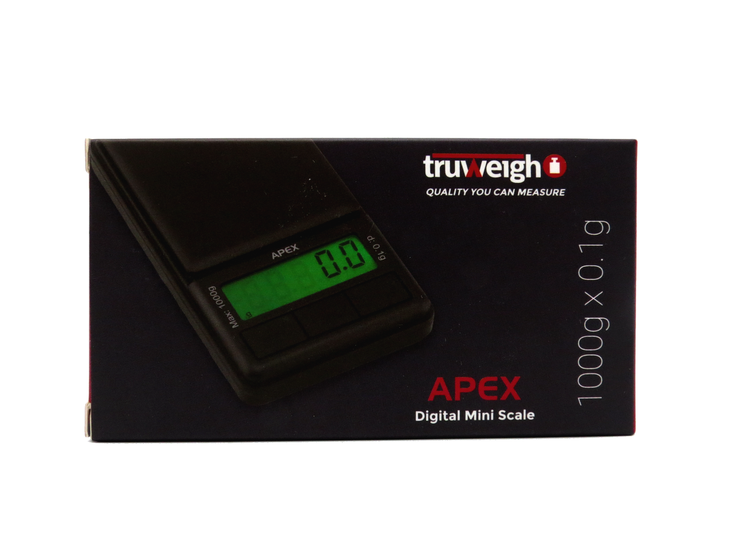 Truweigh Apex Digital Mini Scale - Black