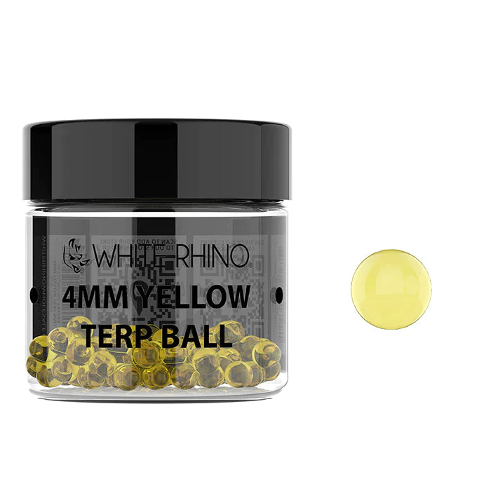 White Rhino 8mm,6mm & 4mm Terp Balls 100ct