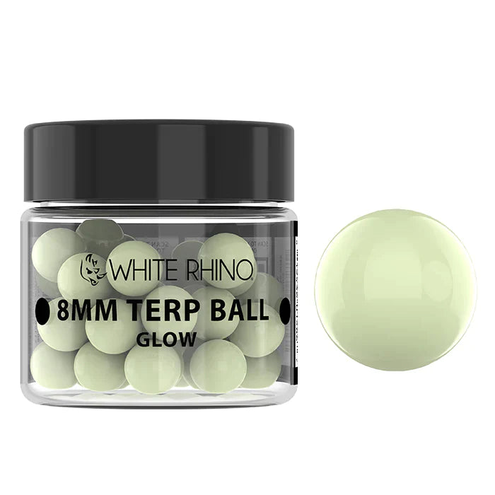 White Rhino 8mm,6mm & 4mm Terp Balls 100ct