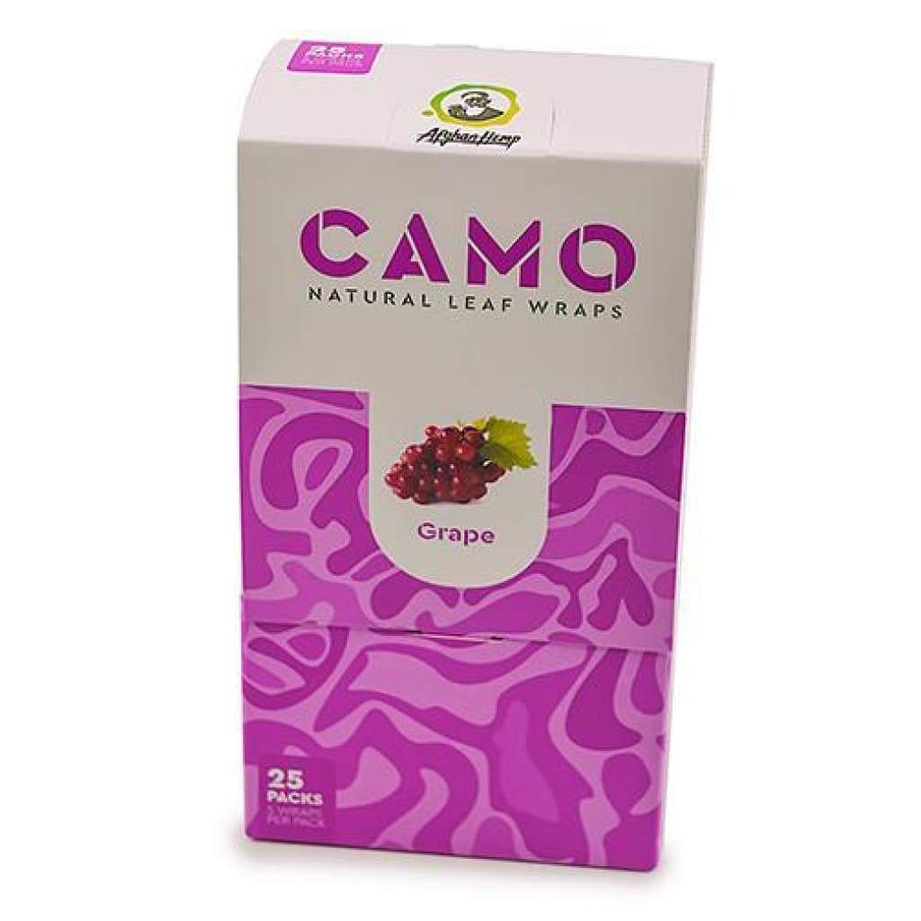CAMO Natural Leaf Wraps 5ct 25pk