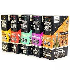 Twisted Hemp Fully Twisted Hemp Wraps 50/50 CBD/CBG 1ct 10pk