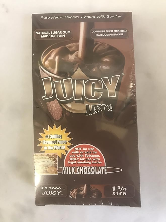 Juicy Jay's 1 1/4 Pure Rolling Papers 32ct 24pk