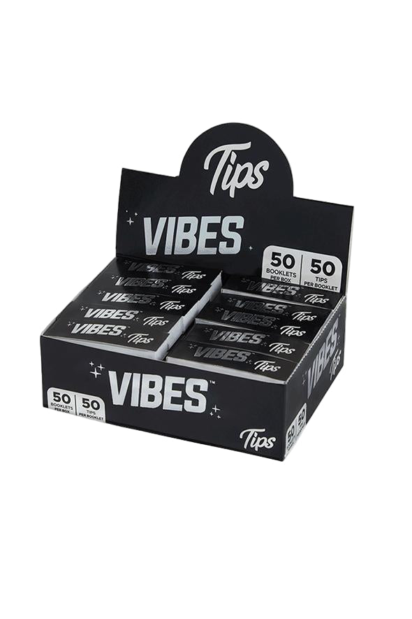 Vibes Fine Rolling Paper Filter Tips 50ct