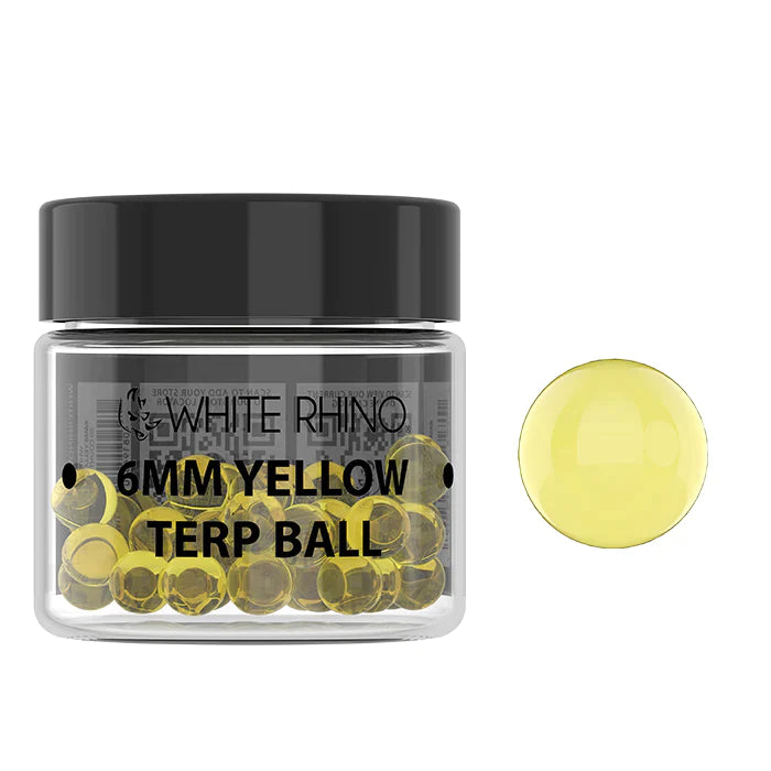 White Rhino Citrine Terp Balls (100ct Jar)