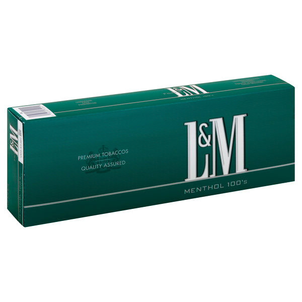 L&M MENTHOL 100 BOX / 10CT