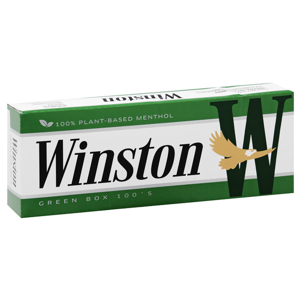WINSTON MENTHOL GREEN 100 BOX / 10CT