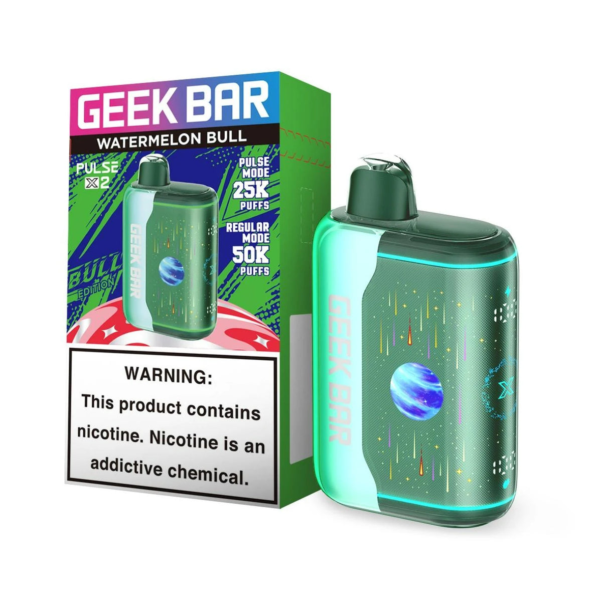 Geek Bar Pulse X2 50000 Puffs Disposable Vape 5CT/Display