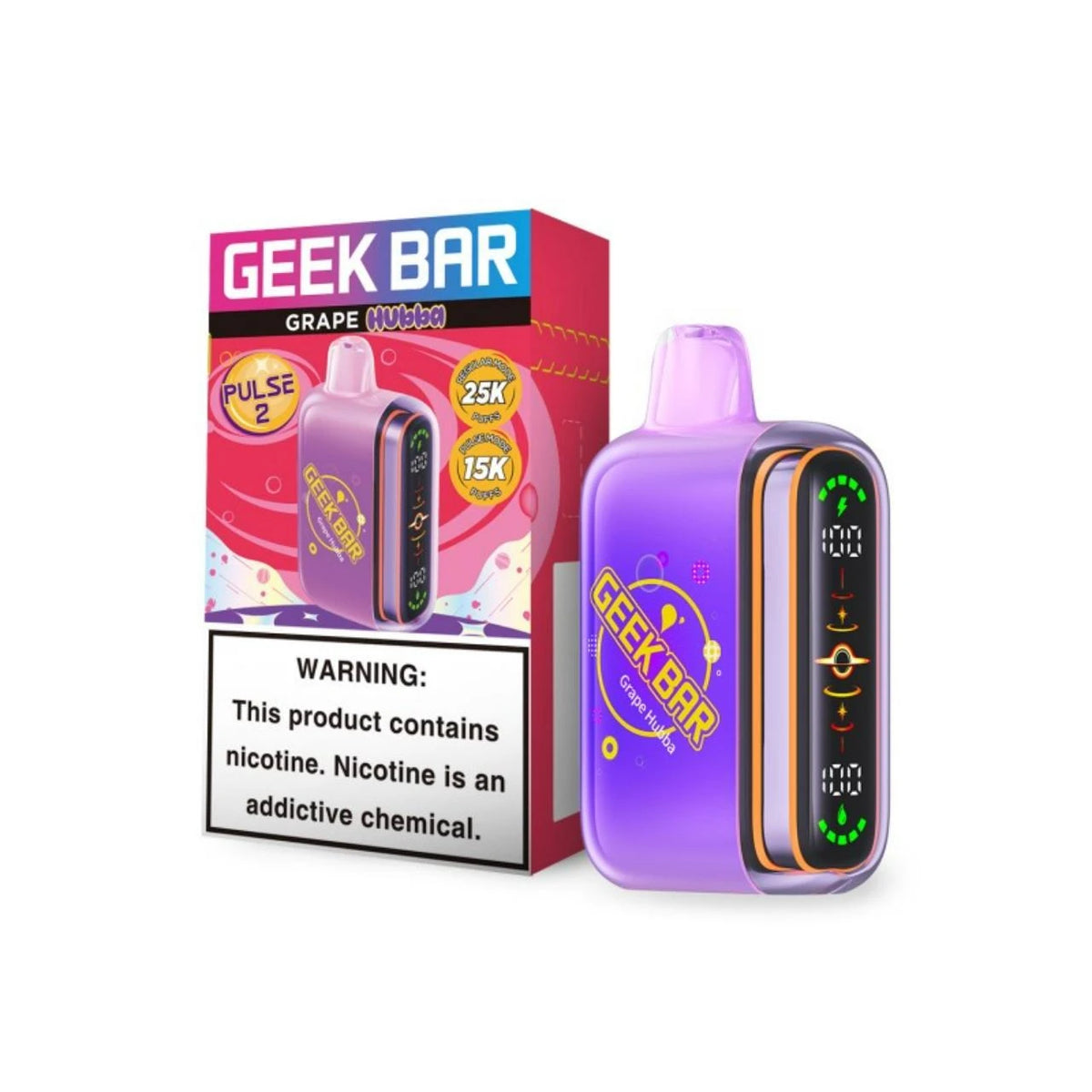 Geek Bar Pulse 2 25000 Puffs Disposable Vape 5CT/Display