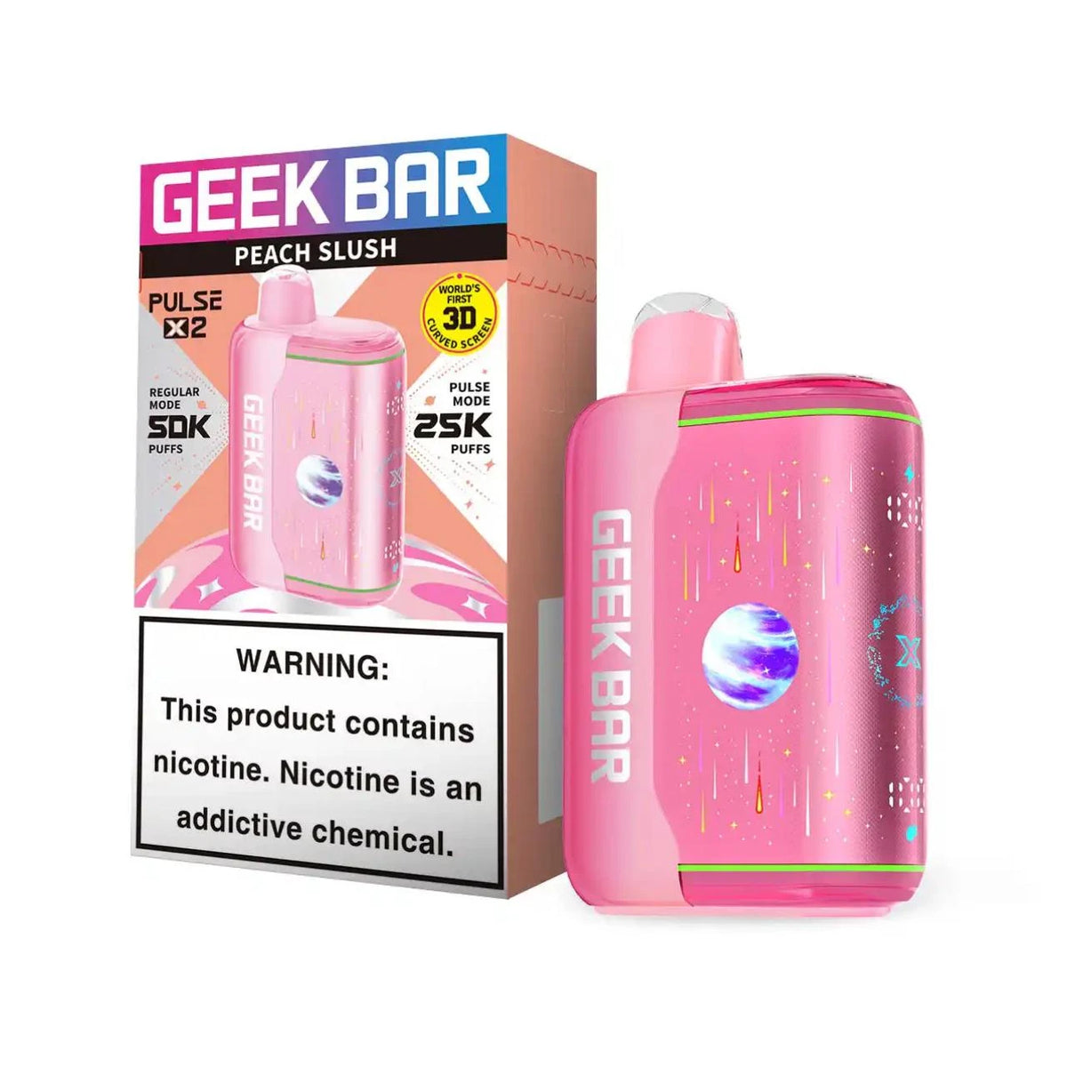 Geek Bar Pulse X2 50000 Puffs Disposable Vape 5CT/Display