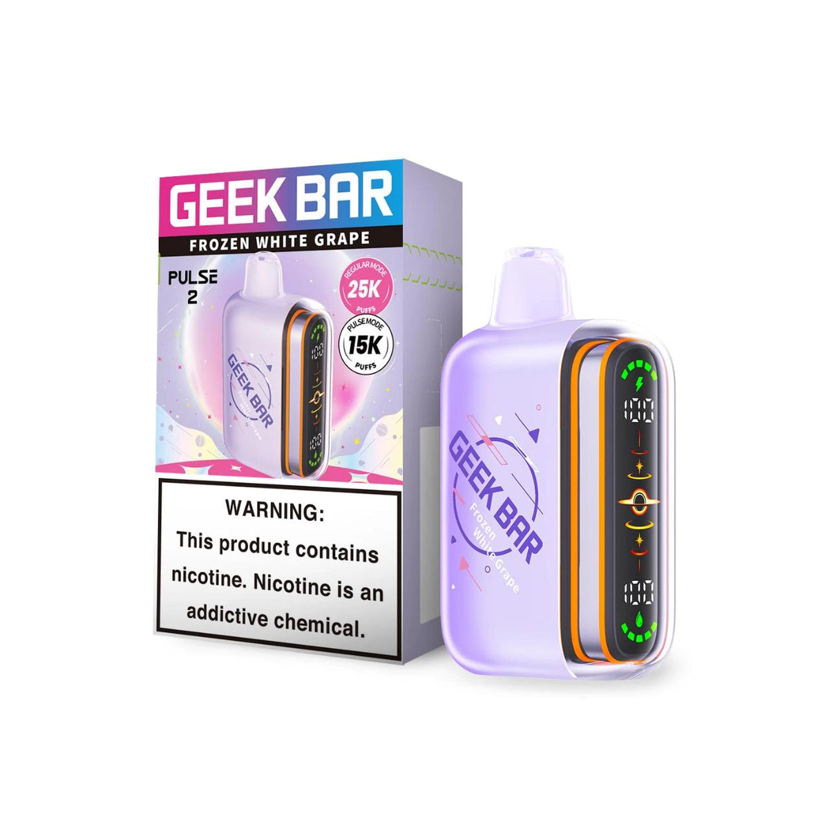 Geek Bar Pulse 2 25000 Puffs Disposable Vape 5CT/Display