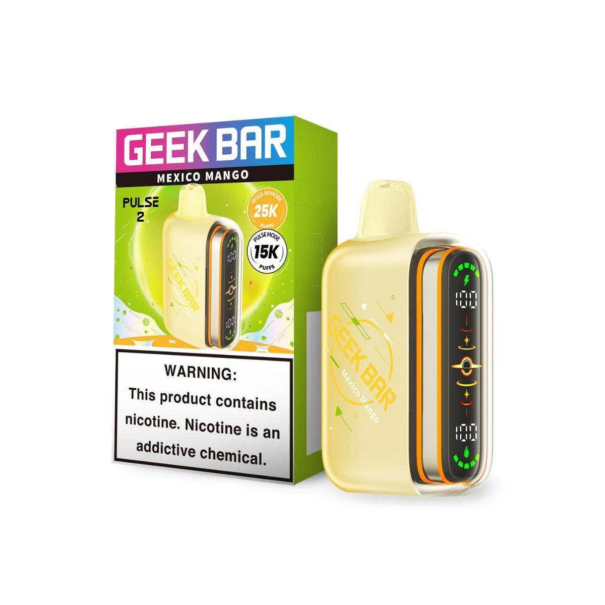 Geek Bar Pulse 2 25000 Puffs Disposable Vape 5CT/Display