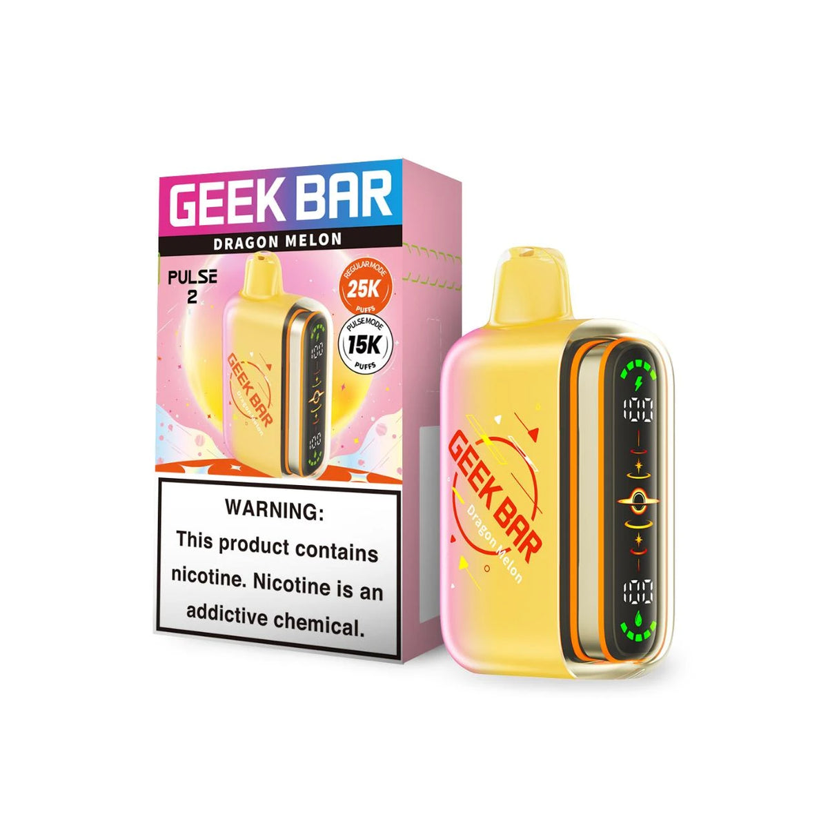 Geek Bar Pulse 2 25000 Puffs Disposable Vape 5CT/Display