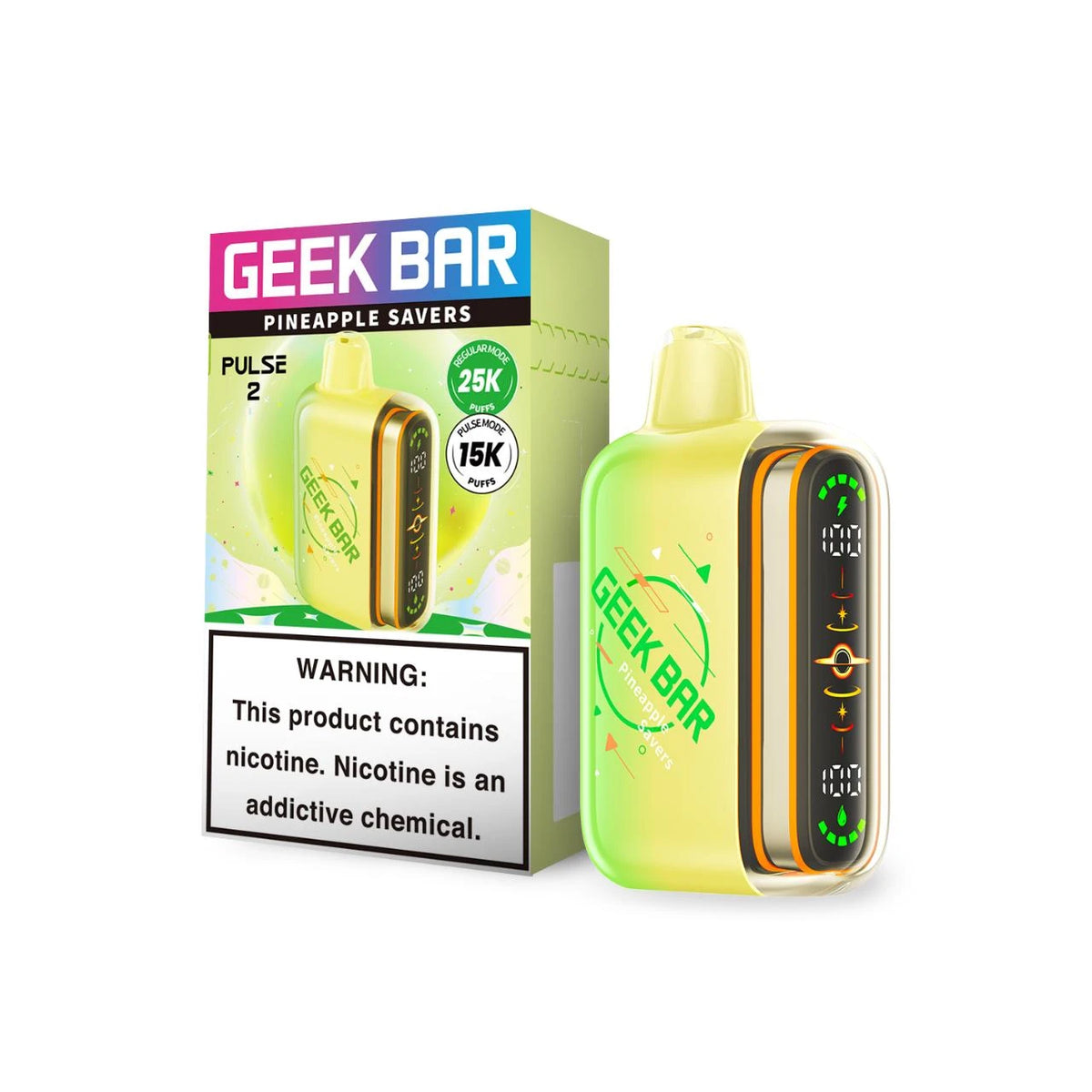 Geek Bar Pulse 2 25000 Puffs Disposable Vape 5CT/Display