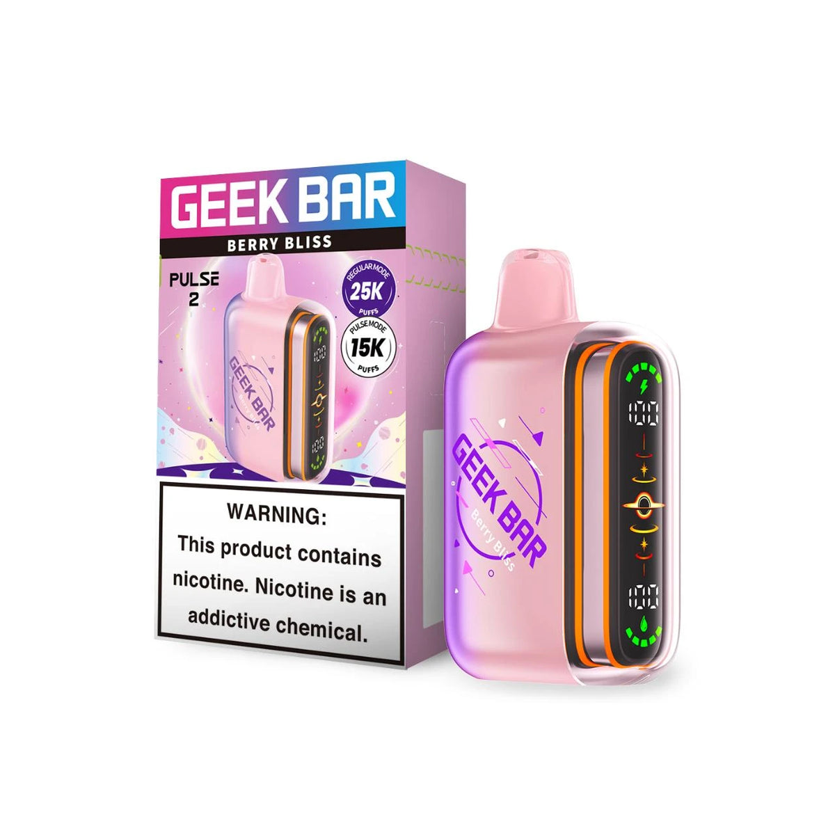 Geek Bar Pulse 2 25000 Puffs Disposable Vape 5CT/Display