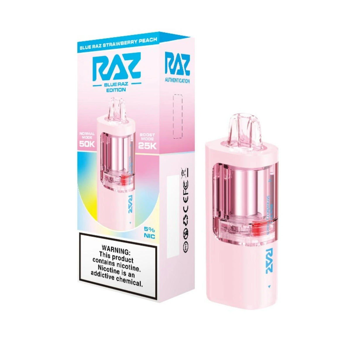 RAZ Vue 50000 Puffs Disposable Pods 5CT/Display