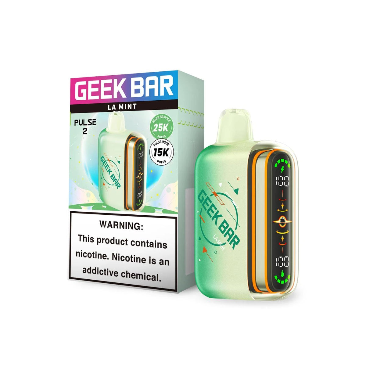Geek Bar Pulse 2 25000 Puffs Disposable Vape 5CT/Display