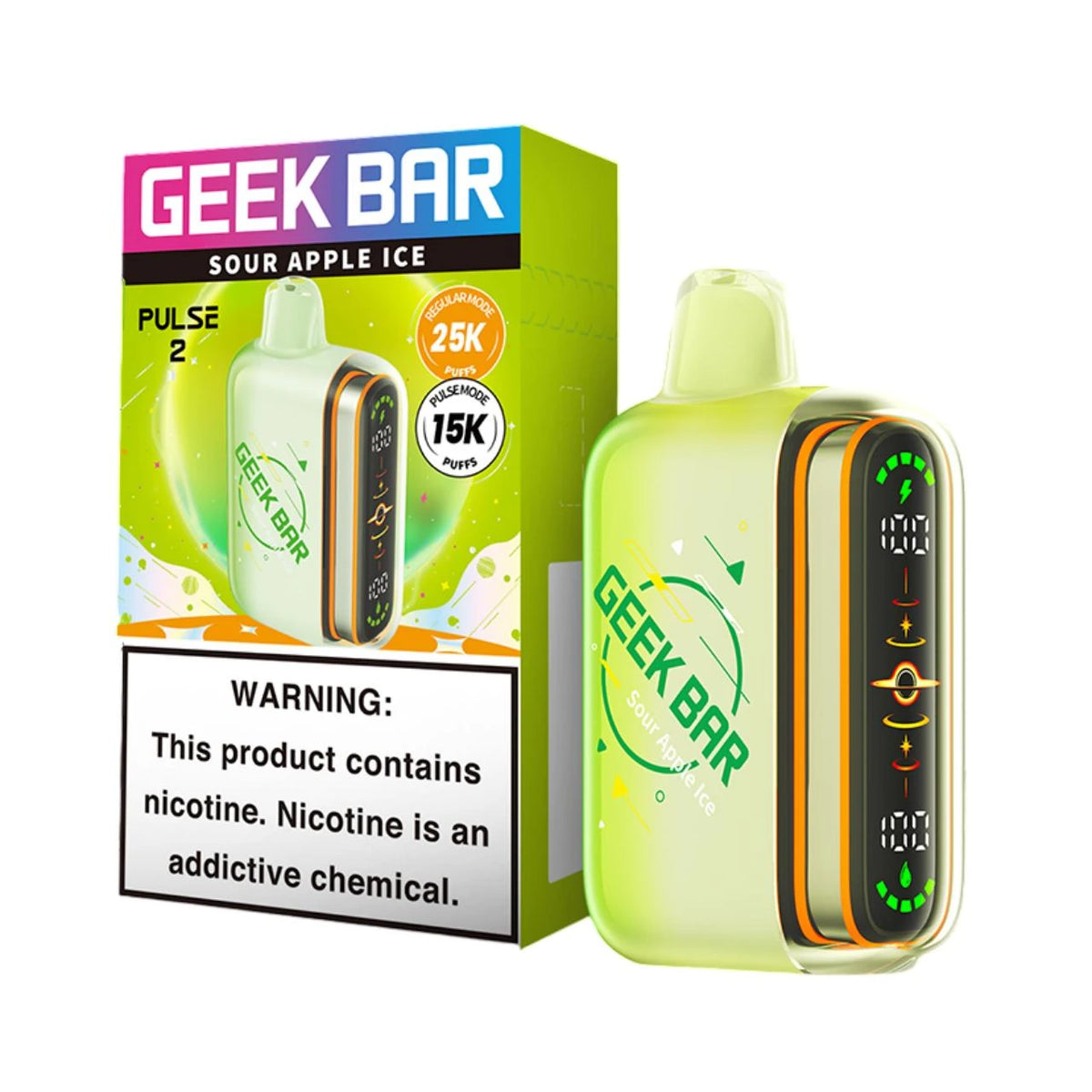 Geek Bar Pulse 2 25000 Puffs Disposable Vape 5CT/Display