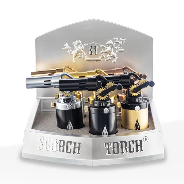 Scorch Torch Butane Lighter Display