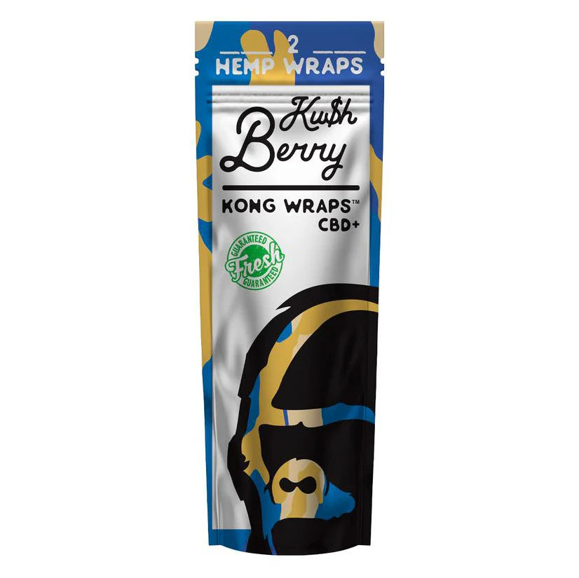 Kong CBD Hemp Wraps 2ct 25pk