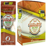 Twisted Hemp Wraps 4ct 15pk
