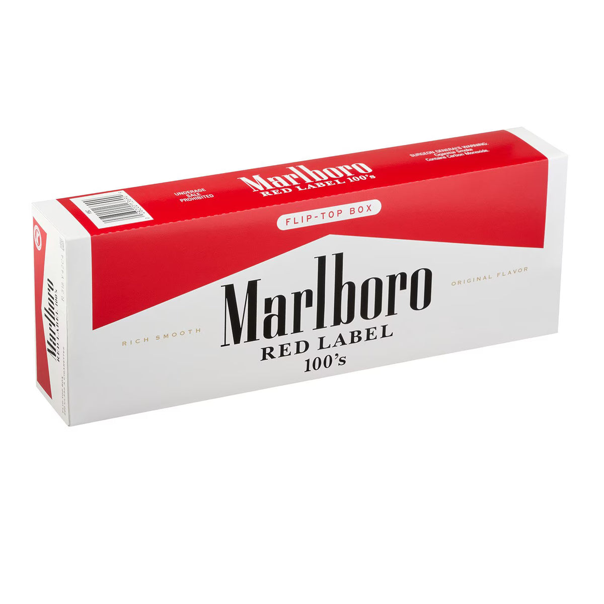 MARLBORO RED LABEL 100 BOX / 10CT