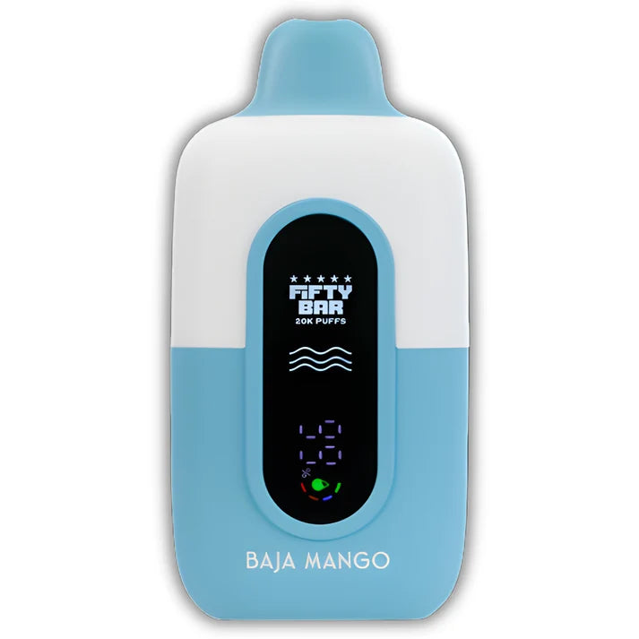 Fifty Bar V2 20000 Nixodine 5% Puffs Disposable Vape 5CT/Display