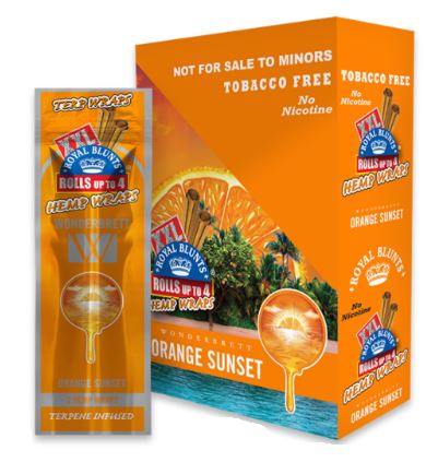Royal Blunts XXL Terp Wraps 2ct 25pk