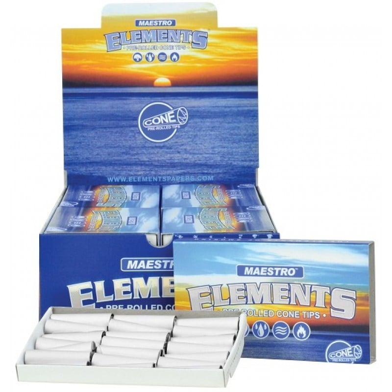Elements Maestro Cone Filter Tips 24ct