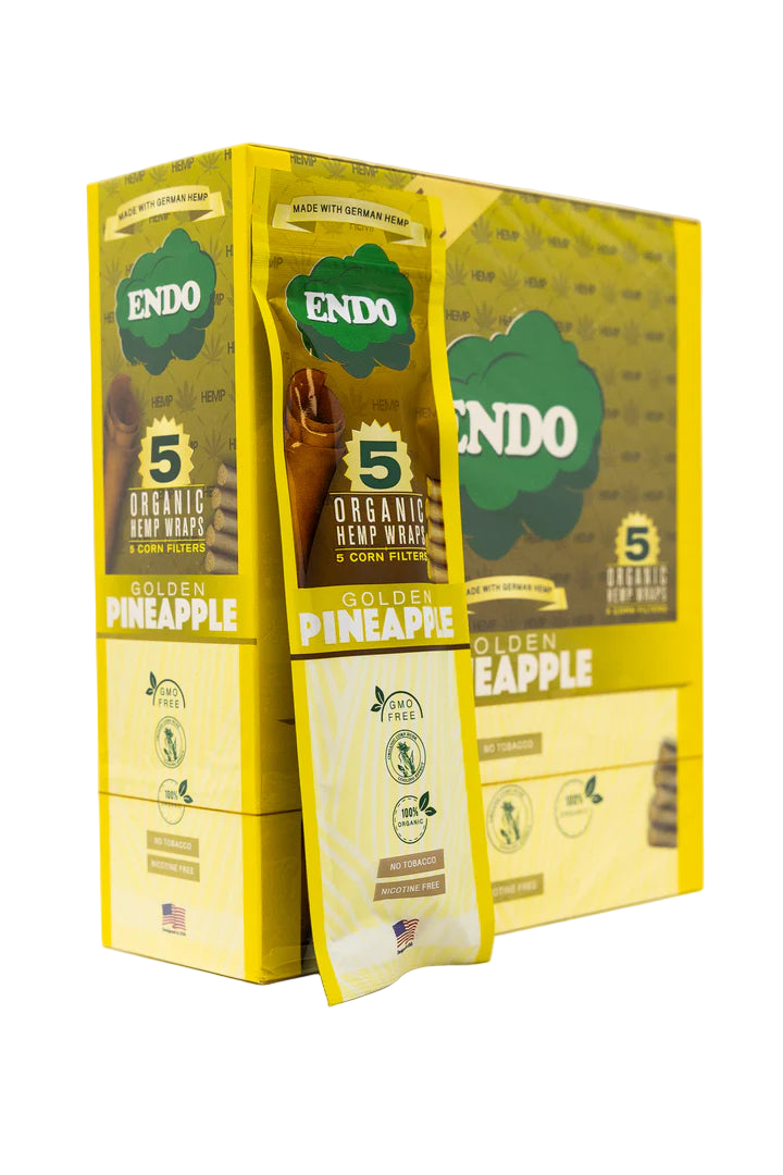 Endo Organic Hemp Wraps 4ct 15pk