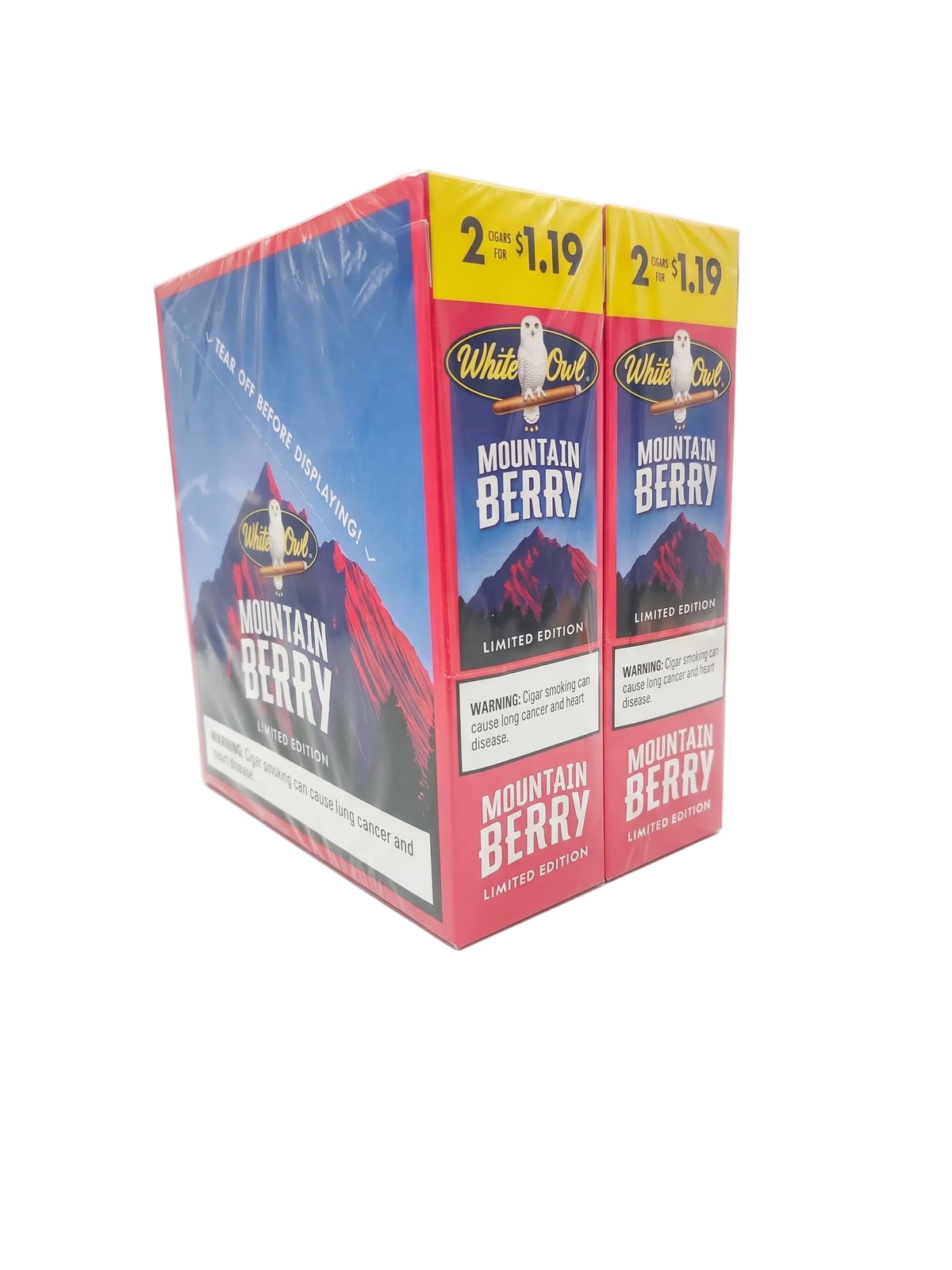 White Owl Slow Burn Cigarillos - 30 Count Box of 2 Packs
