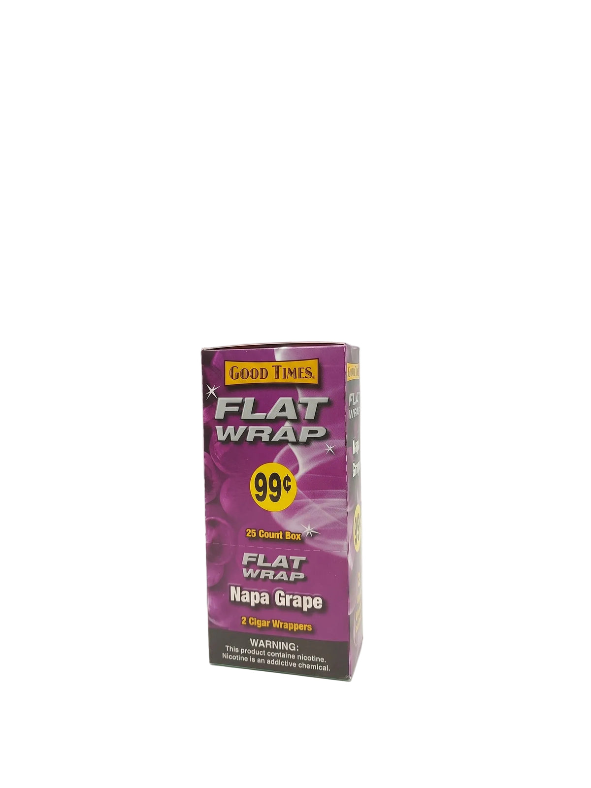 Good Times Flat Wraps (25-Count Box of 2-Packs)