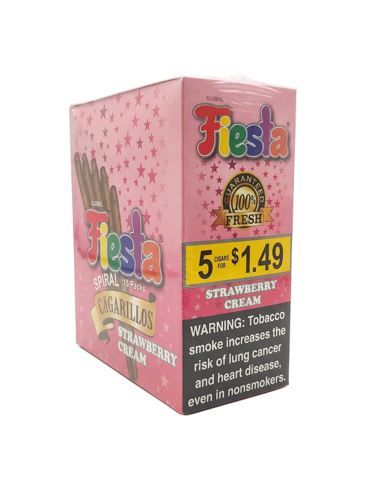 Fiesta Cigarillos 5 for $1.49 (15-Count Box of 5-Packs)