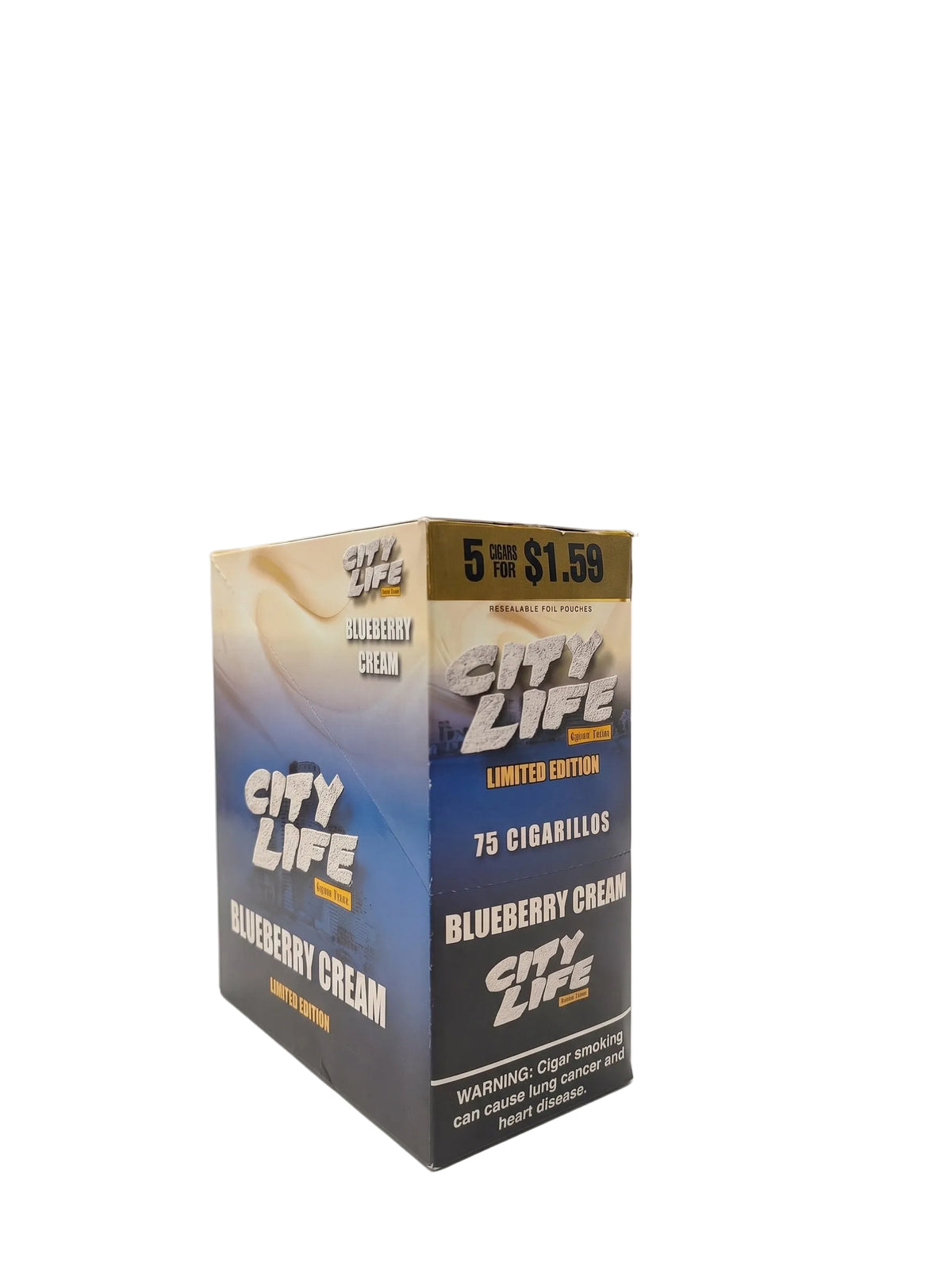 City Life Cigarillos 5 for $1.59 (15-Count Box of 5-Packs)