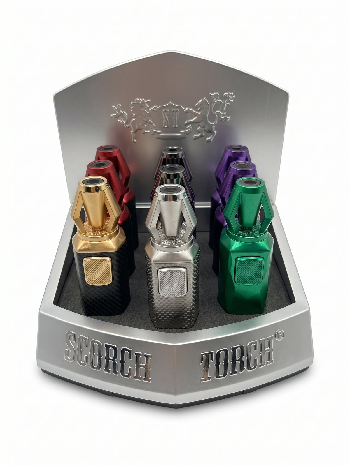 Scorch Torch Butane Lighter Display