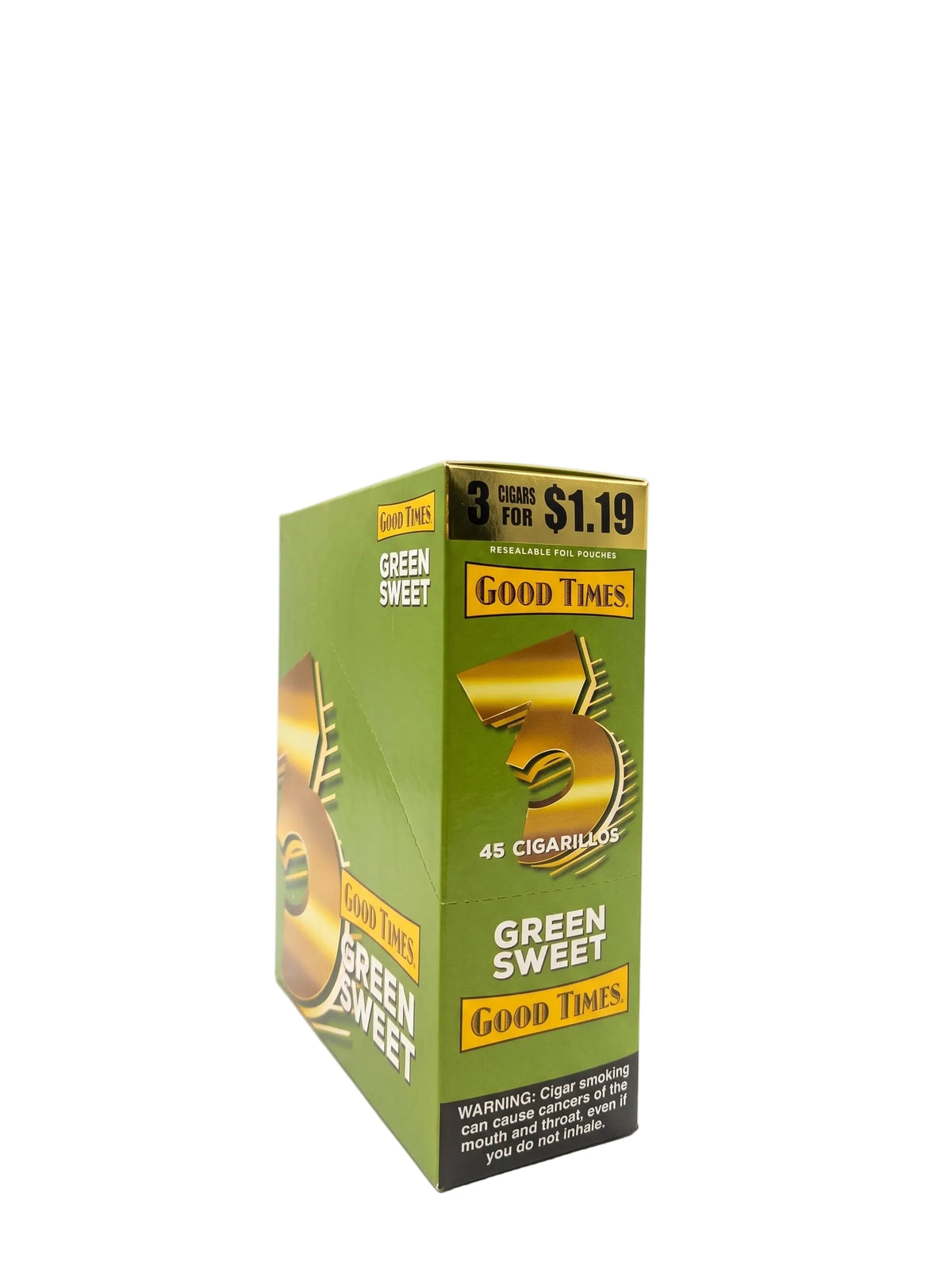 Good Times Cigarillos (15-Count Box of 3-Packs)