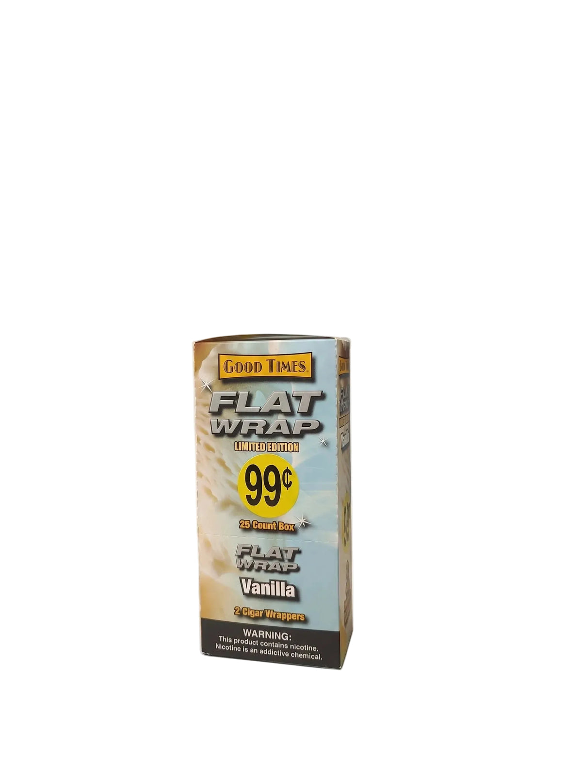 Good Times Flat Wraps (25-Count Box of 2-Packs)