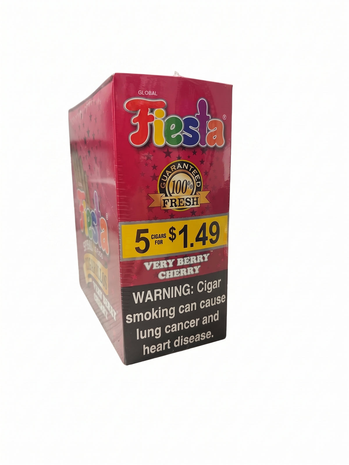 Fiesta Cigarillos 5 for $1.49 (15-Count Box of 5-Packs)