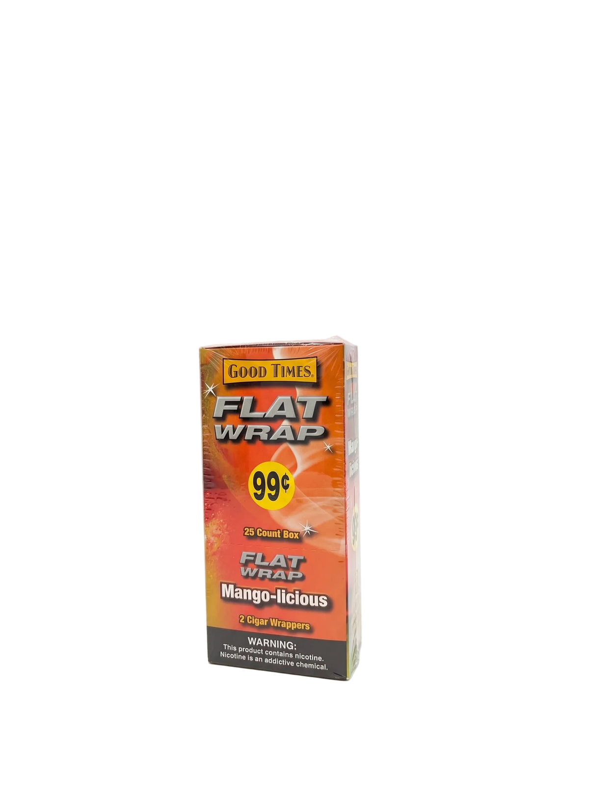 Good Times Flat Wraps (25-Count Box of 2-Packs)