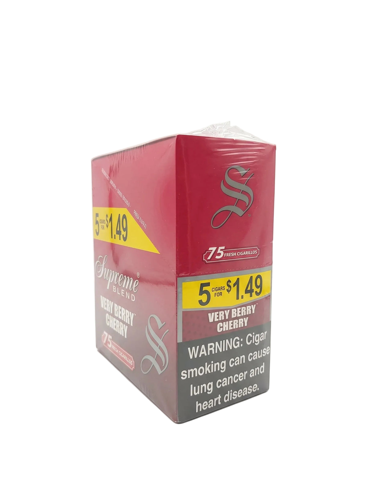 Supreme Cigarillos 5 for $1.49 (15-Count Box of 5-Packs)