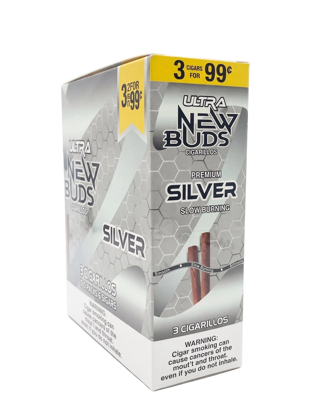 Ultra New Buds Cigarillos (15-Count Box of 3-Packs)
